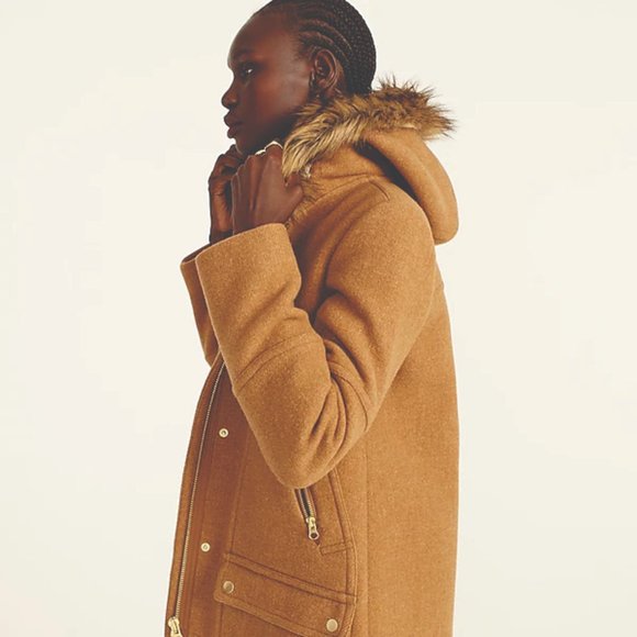 J. Crew Italian Wool Parka - Picture 2 of 5